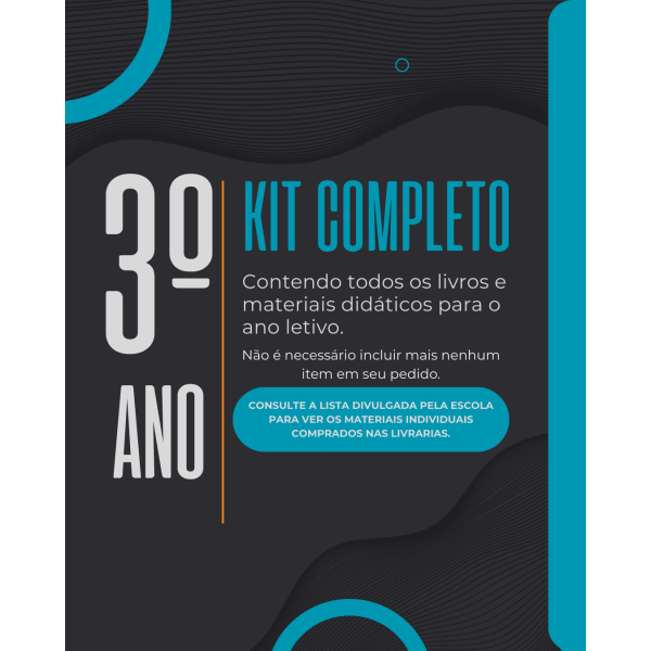 KIT 3º ANO FUNDAMENTAL